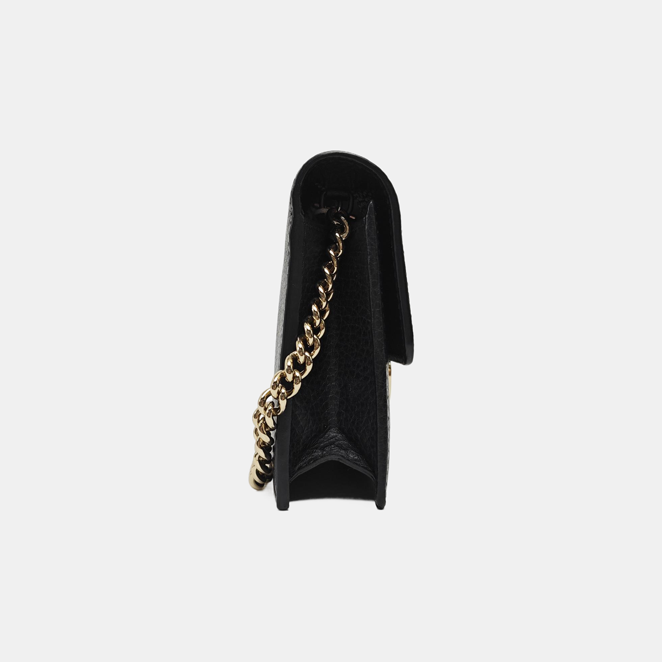 Interlocking G Small Calfskin Black