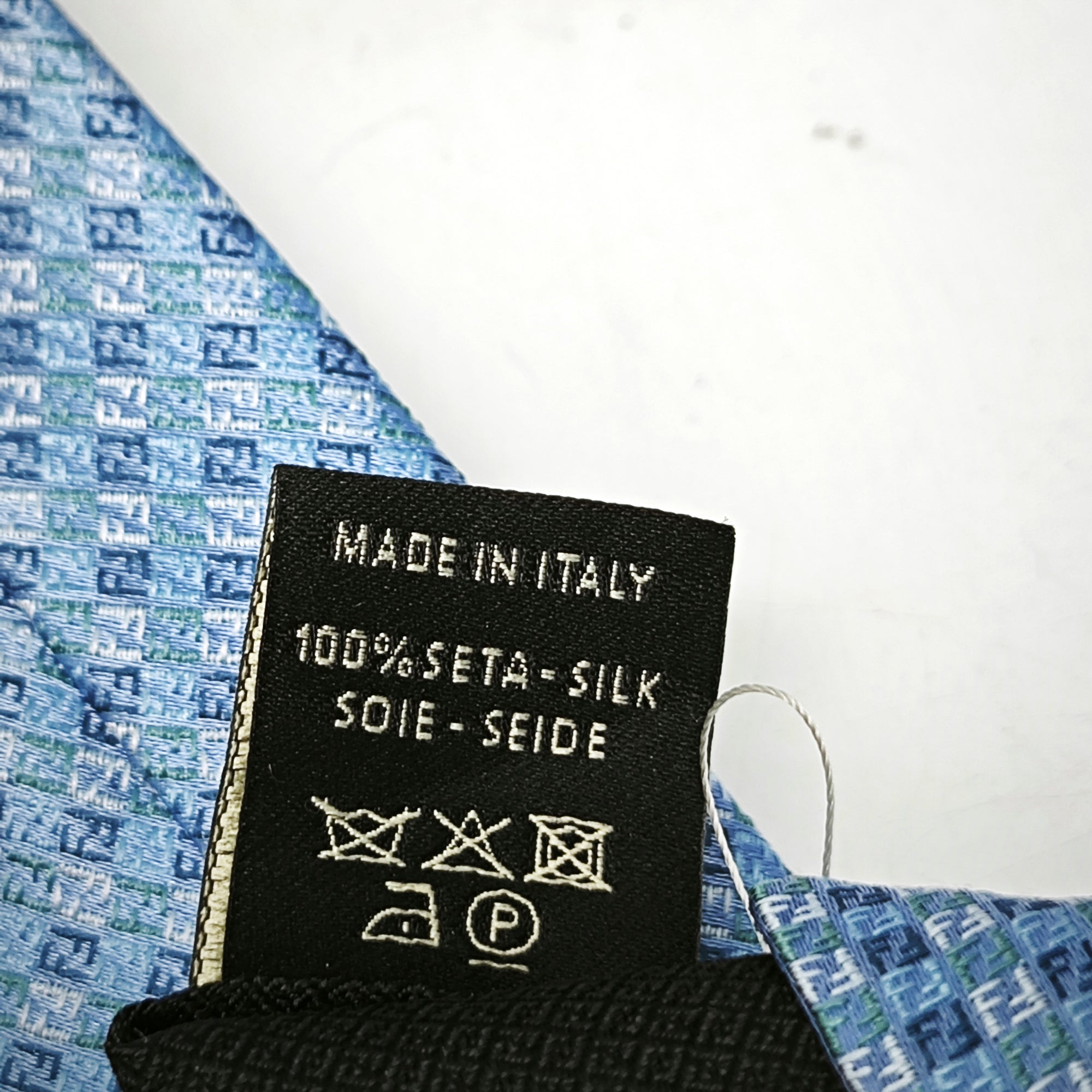 Mulberry Silk Tie Blue