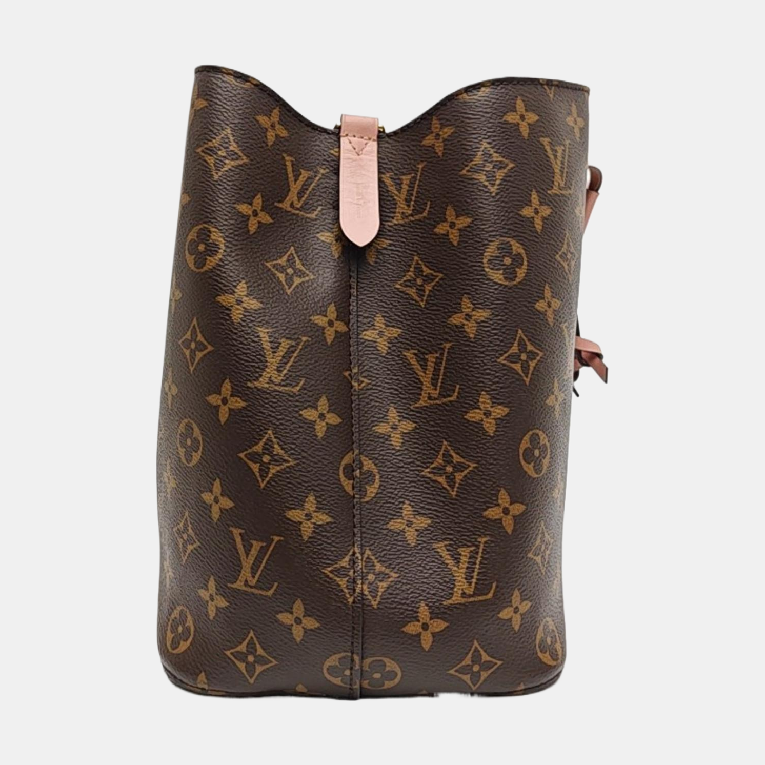NÉONOÉ MM Monogram Coated Canvas Brown