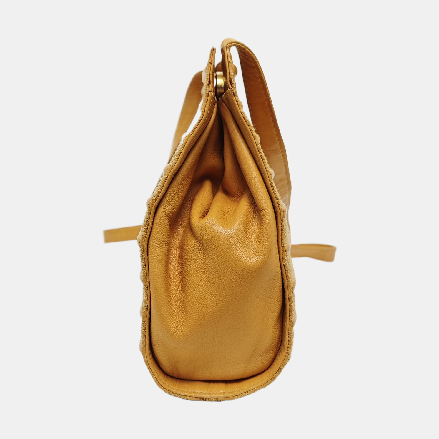 Calfskin Tote Bag Brown