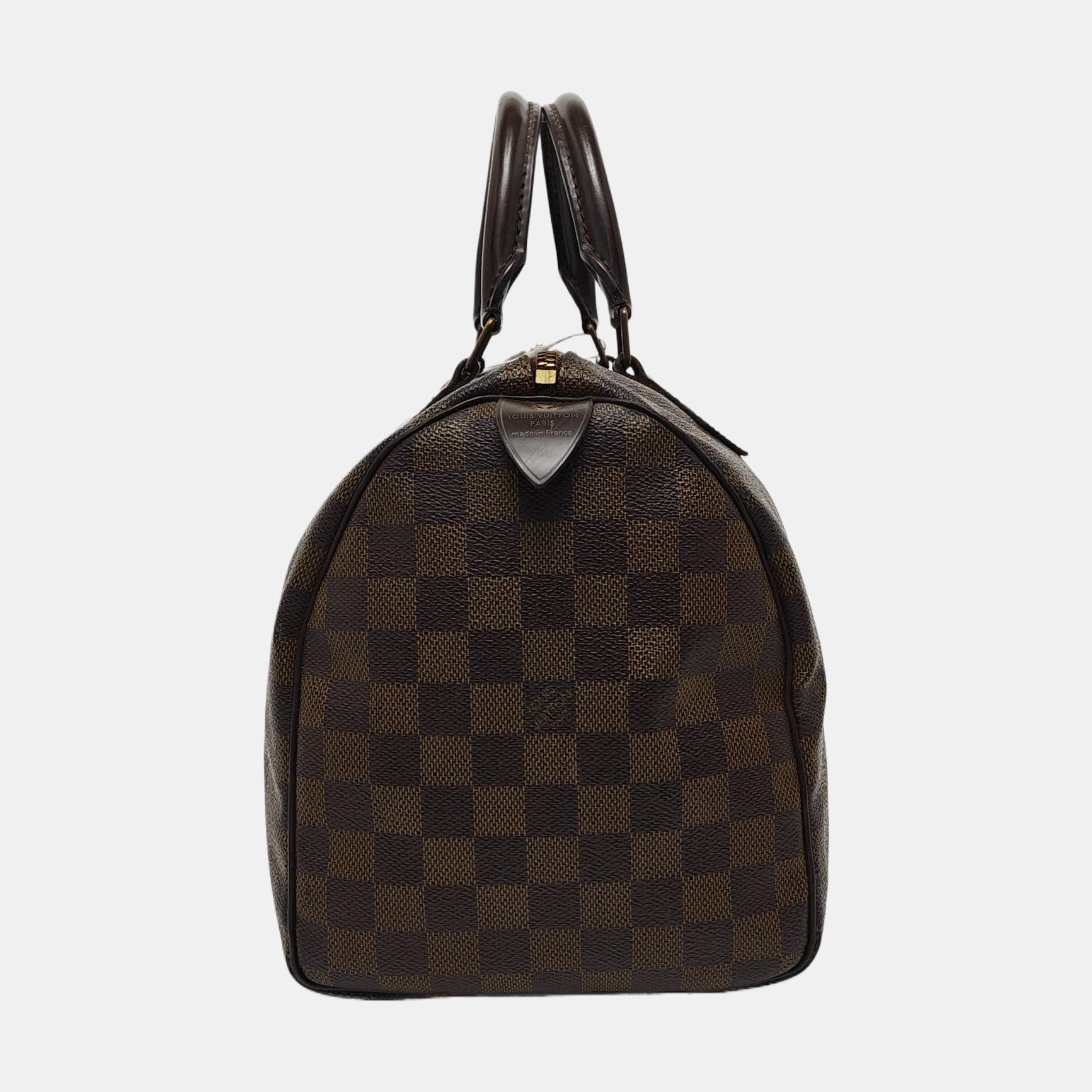 SPEEDY 30 Damier Ebene Coated Canvas Brown