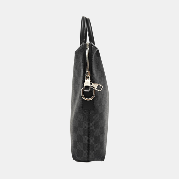 PORTE-DOCUMENTS Damier Graphite Coated Canvas Gray