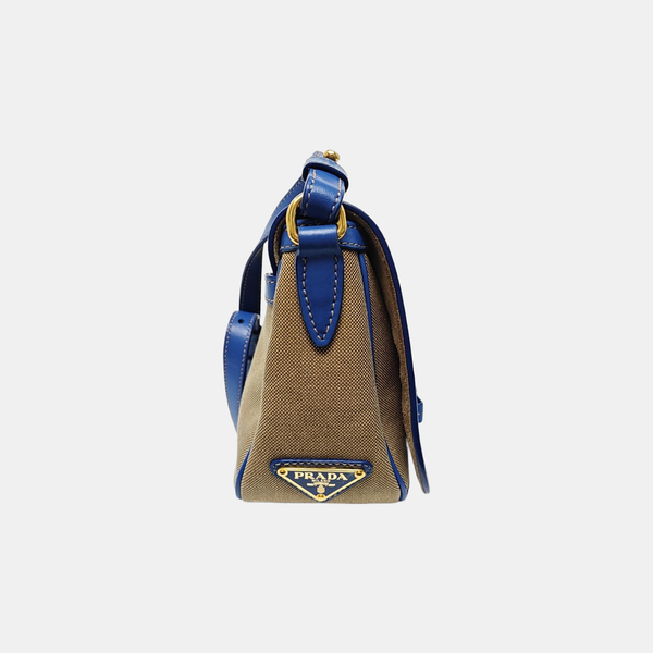 Canvas Shoulder Bag Beige