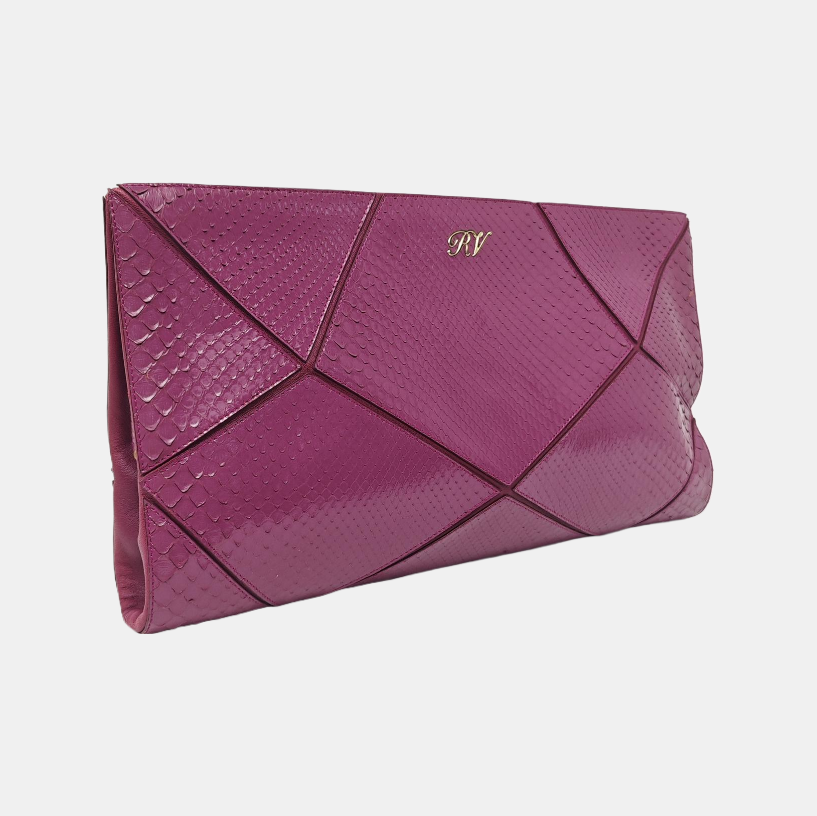Python Clutch Purple