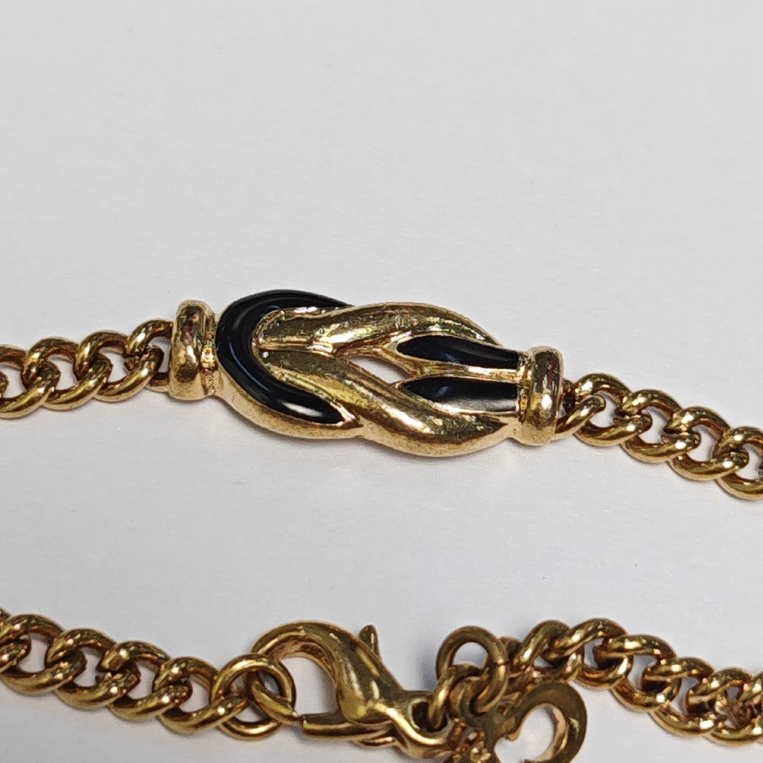 Petit CD Metal Gold Bracelet