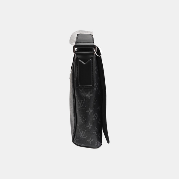 DISTRICT MM Monogram Coated Canvas Black