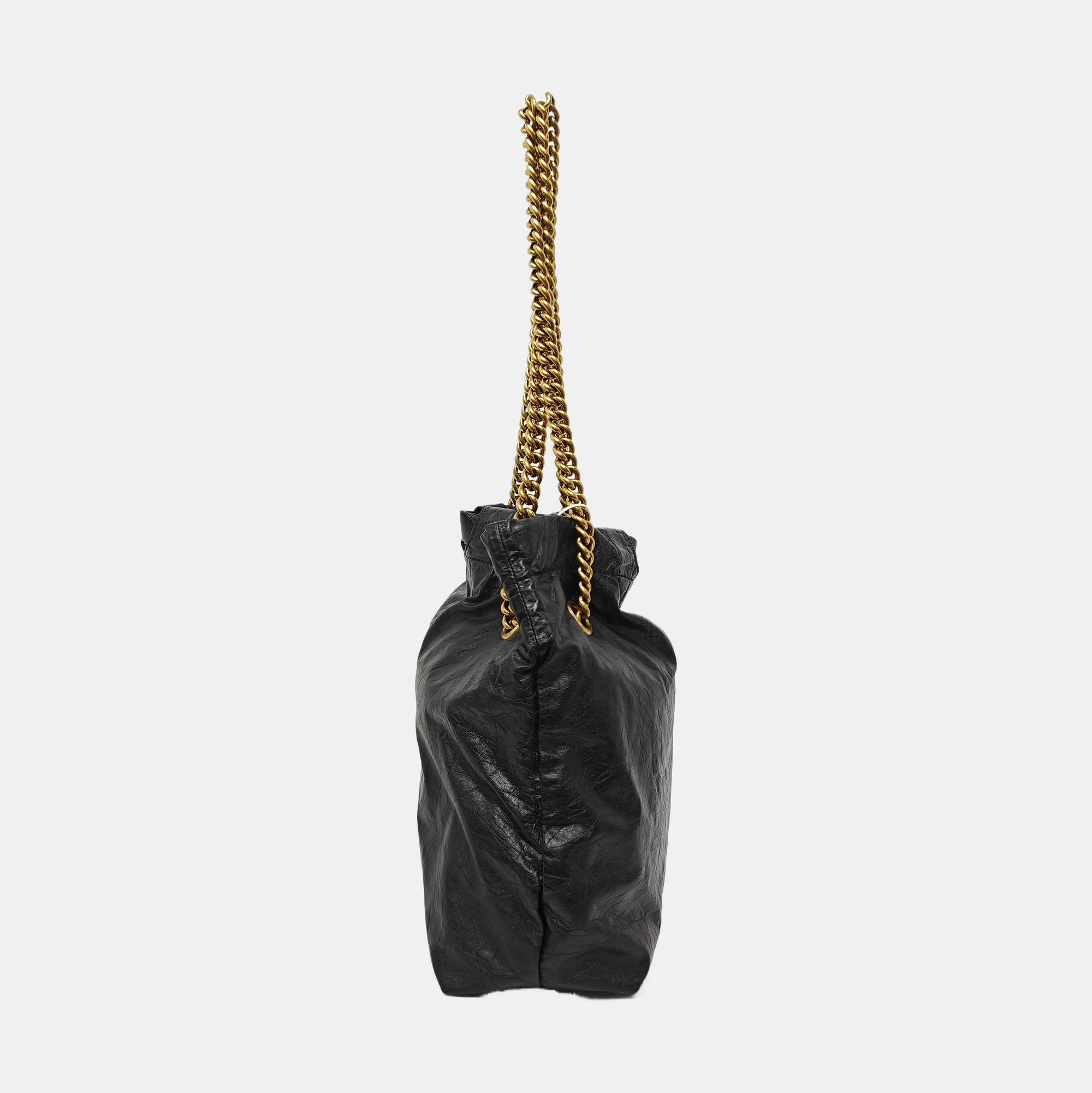 Calfskin Shoulder Bag Black