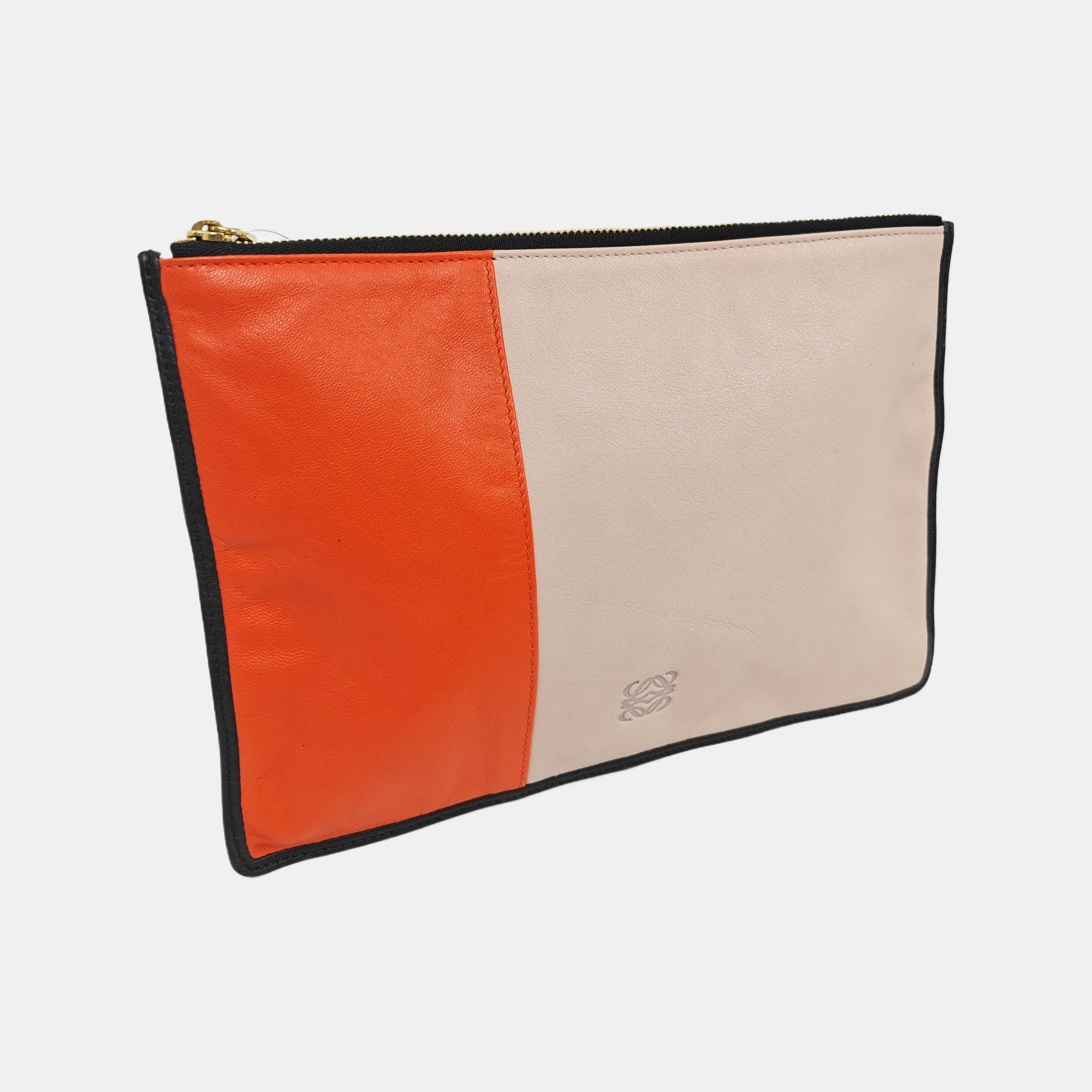 Calfskin Clutch Multicolor