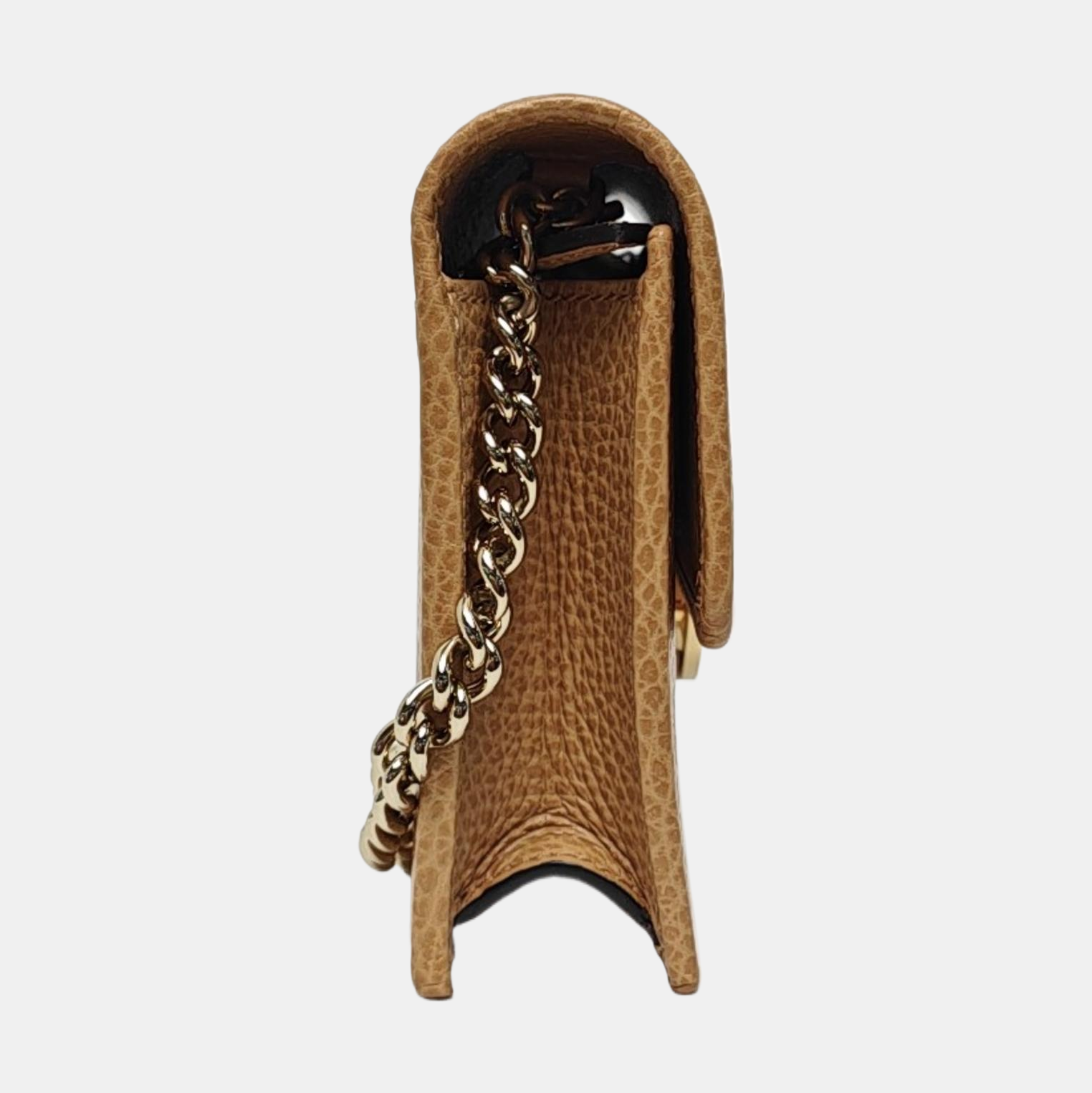 Authenticated pre-owned  Interlocking G Calfskin Beige - Shoulder Bag at Looply
