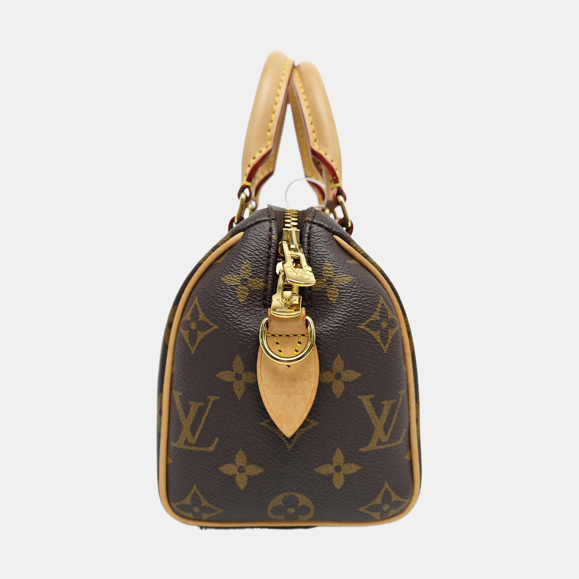 SPEEDY 20 Monogram Coated Canvas Brown
