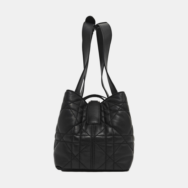 Toujours Small Cannage Calfskin Black