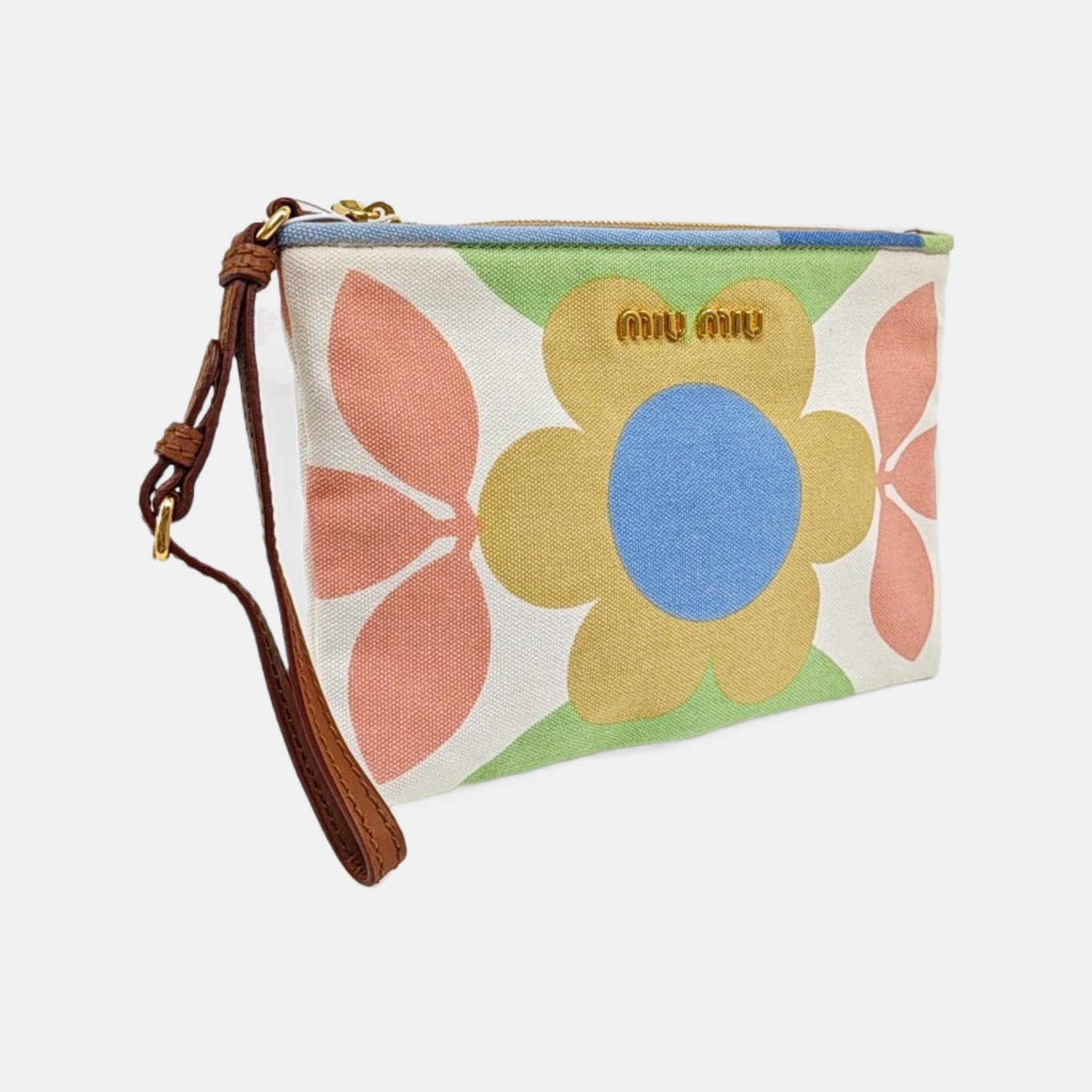 Canvas Top Handle Bag Multicolor