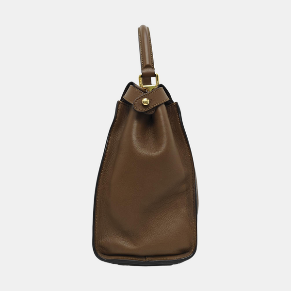 Peekaboo Medium Calfskin Brown