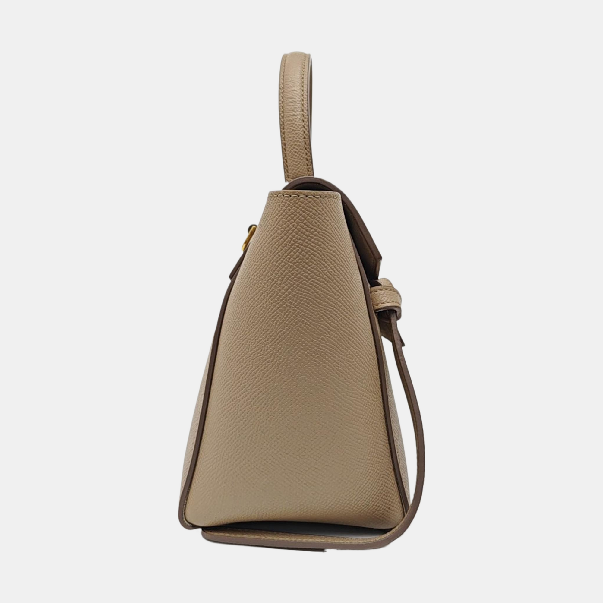 BELT Nano Calfskin Gray
