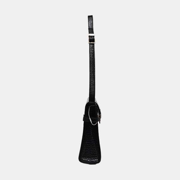 MANHATTAN Medium Calfskin Black