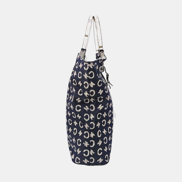 Fabric Tote Bag Blue
