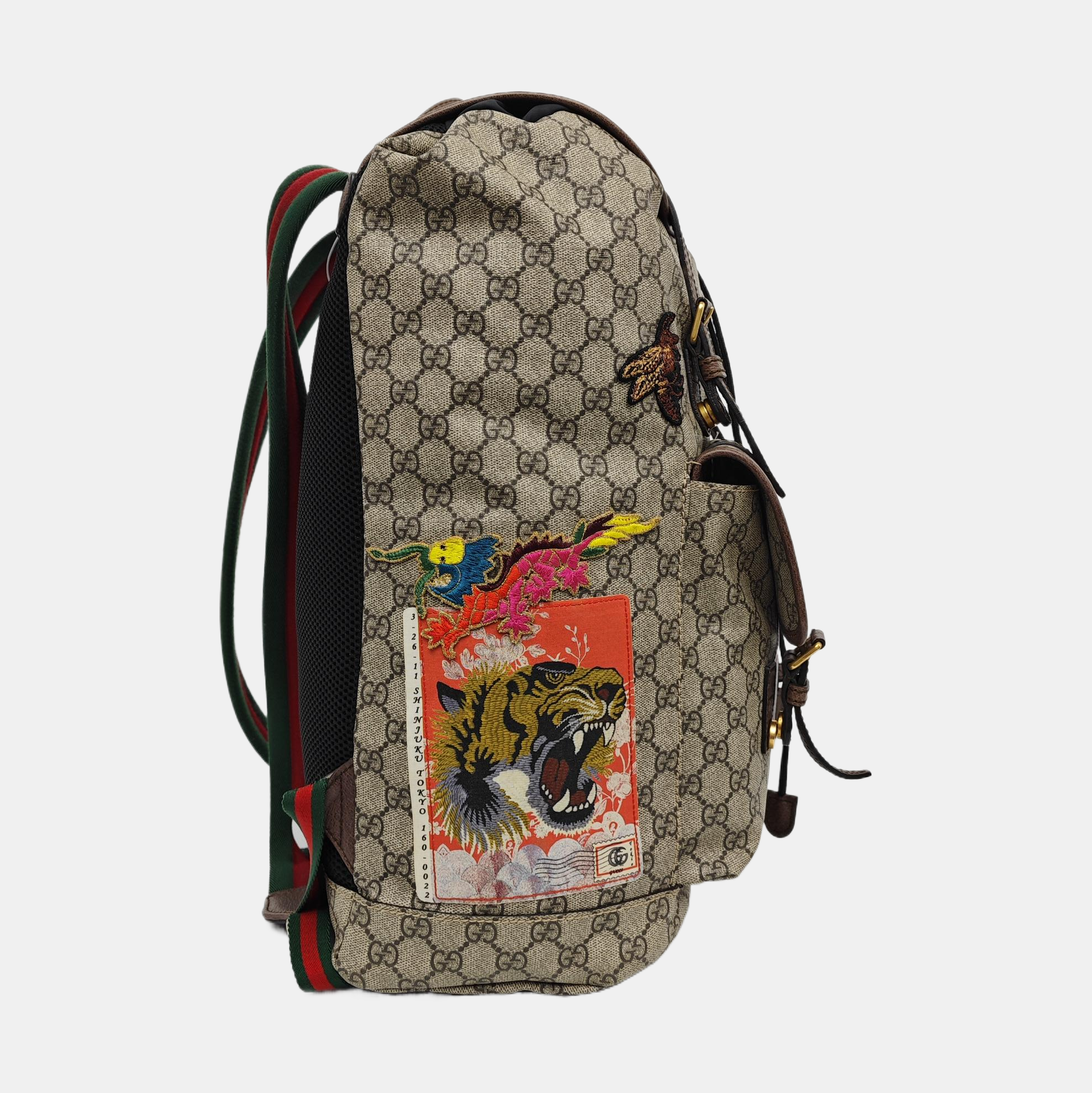 Courrier Monogram Coated Canvas Beige