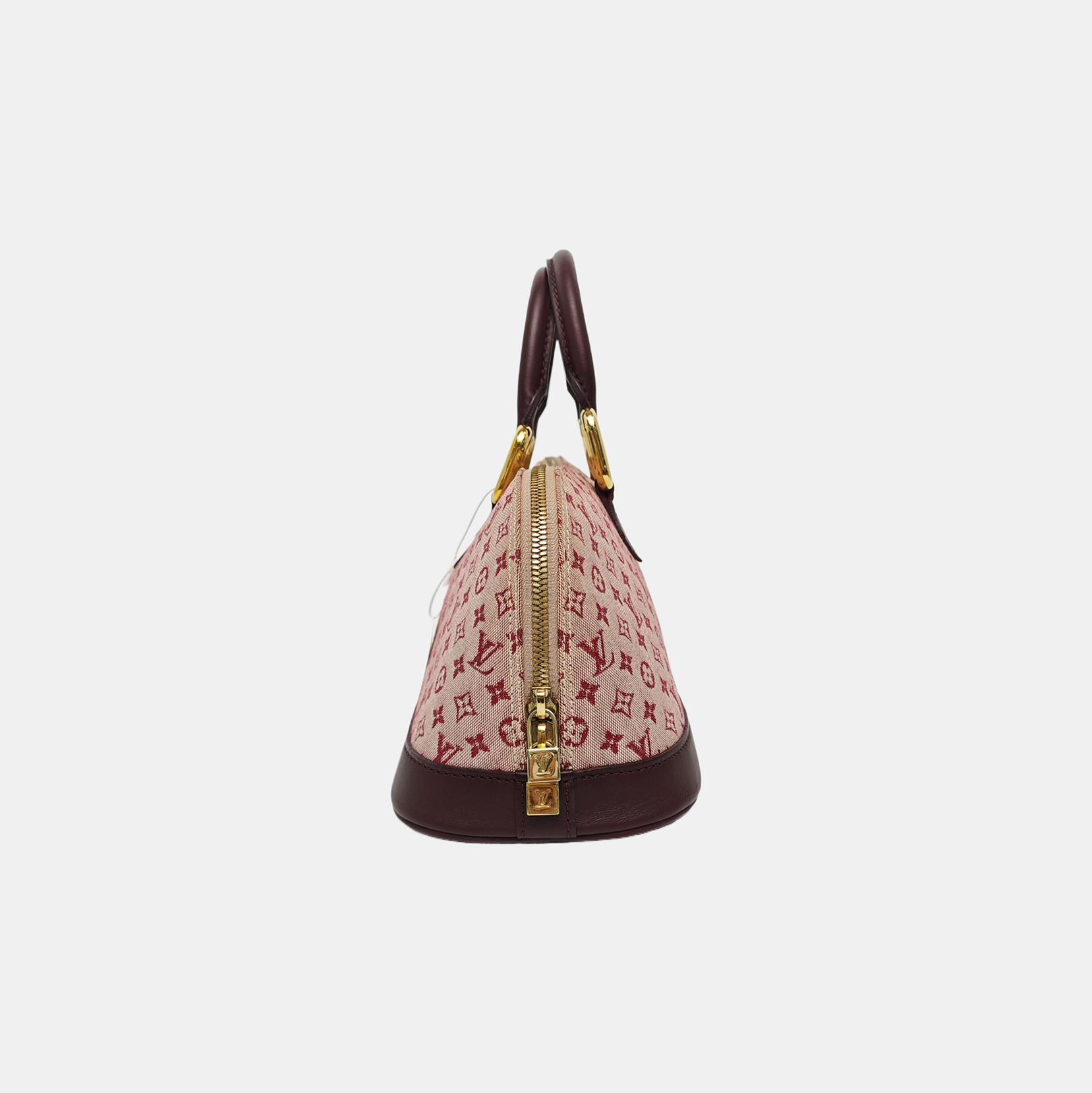 Authenticated pre-owned  ALMA Monogram Canvas Pink - Top Handle Bag at Looply