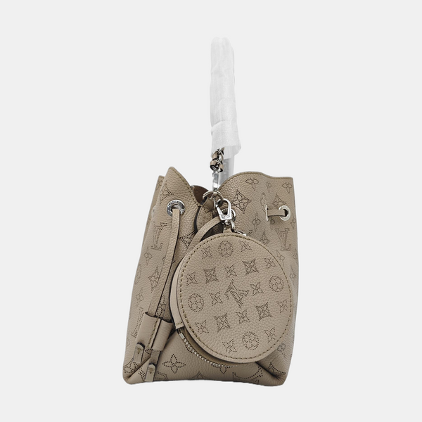 BELLA Monogram Calfskin Gray