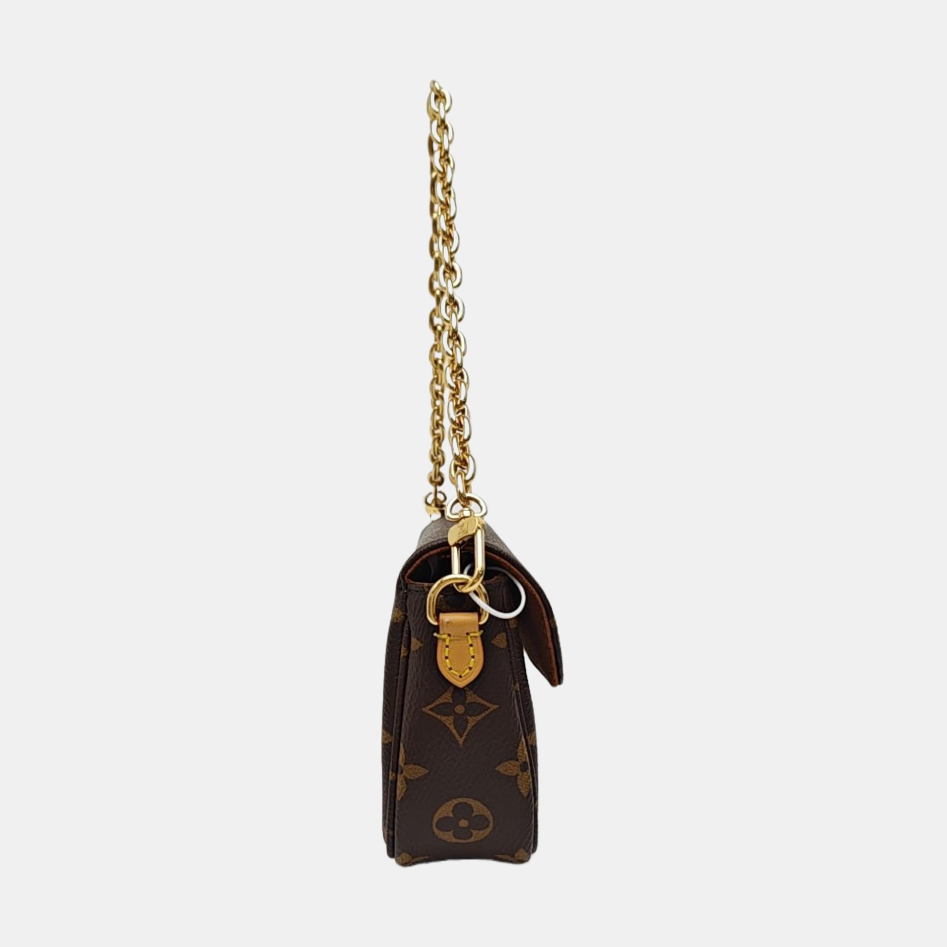 IVY Monogram Coated Canvas Brown