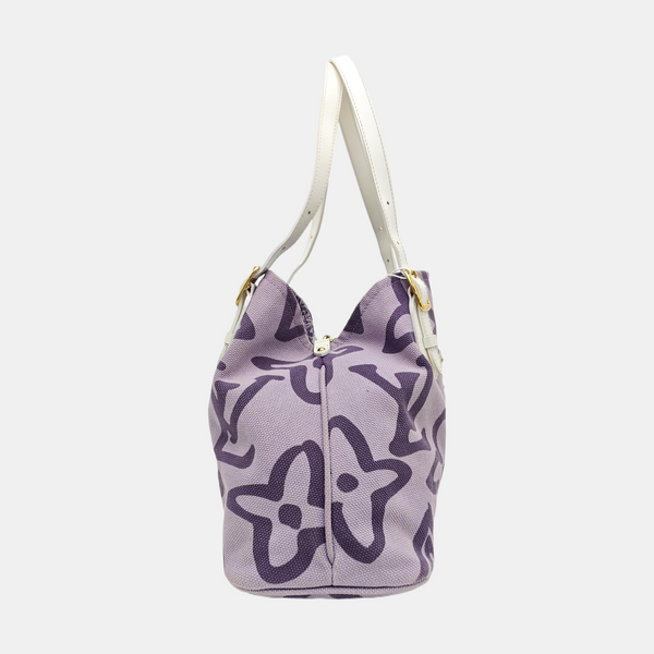 TAHITIENNE CABAS MM Monogram Canvas Purple
