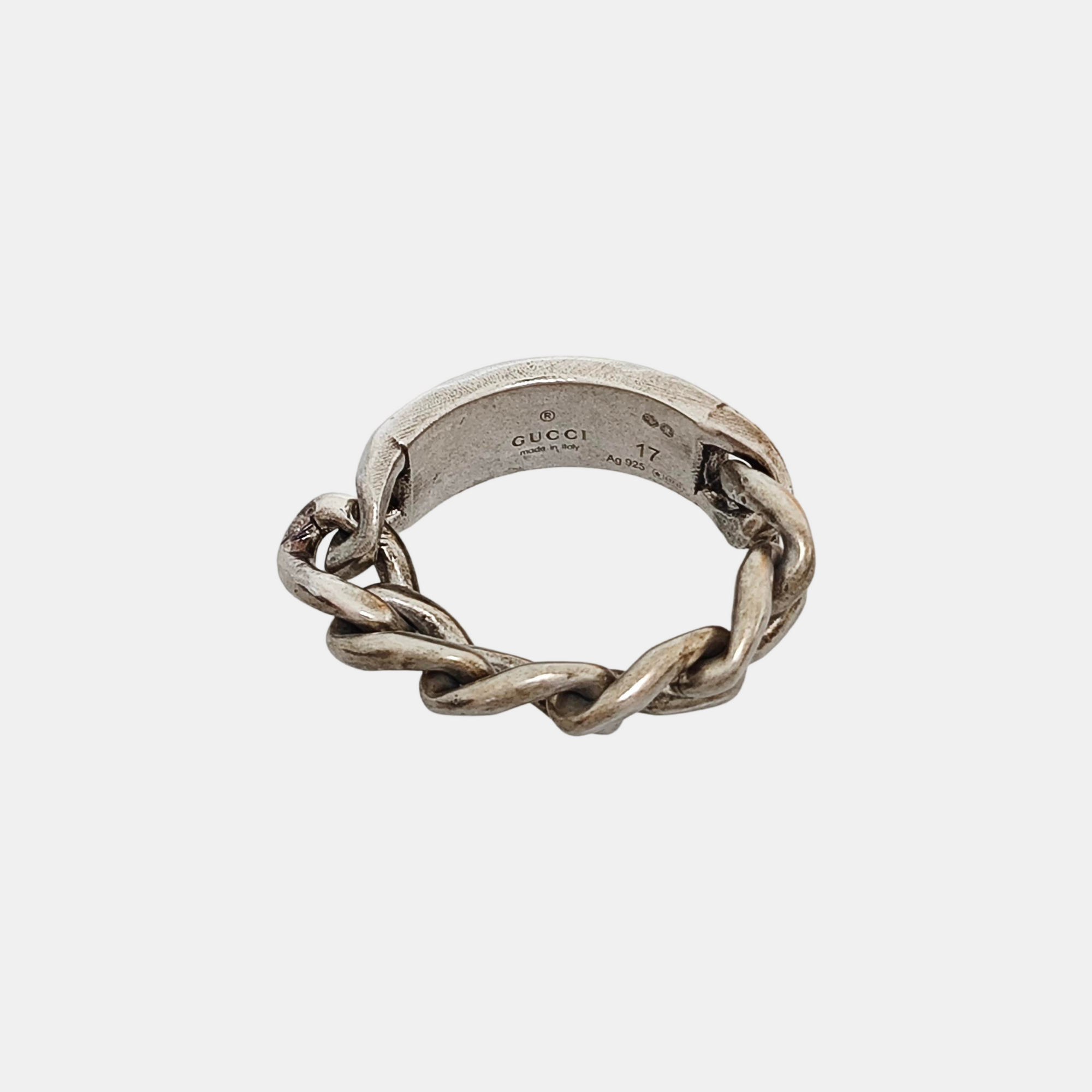 925 Sterling Silver Ring HK 17