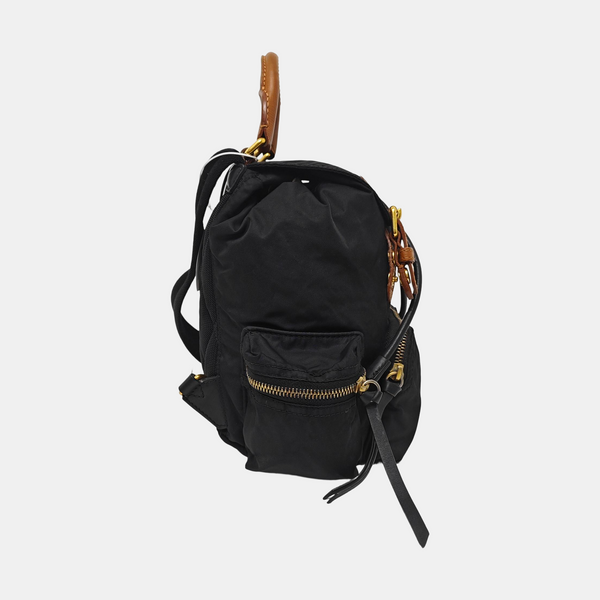 The Rucksack Nylon Black