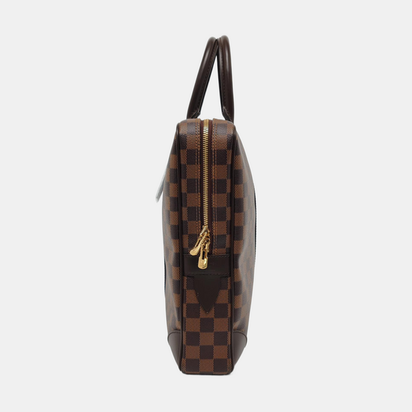 PORTE-DOCUMENTS Damier Ebene Coated Canvas Brown