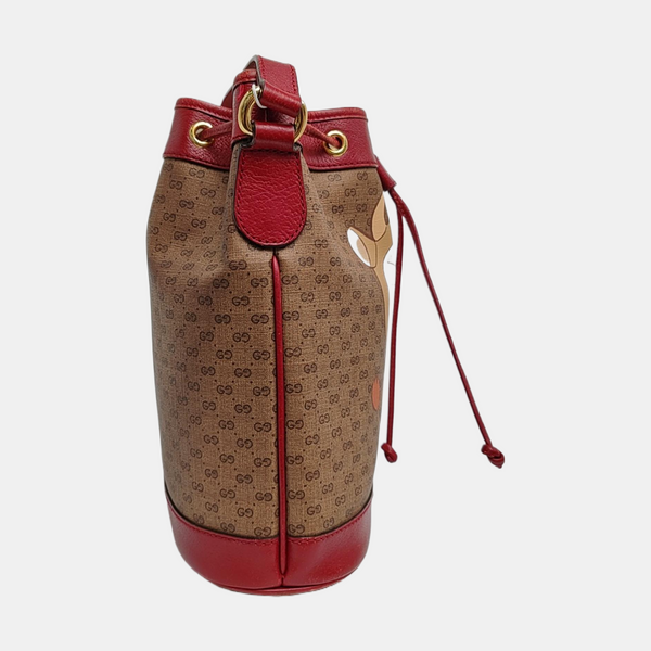 Doraemon X Gucci Small Monogram Coated Canvas Multicolor