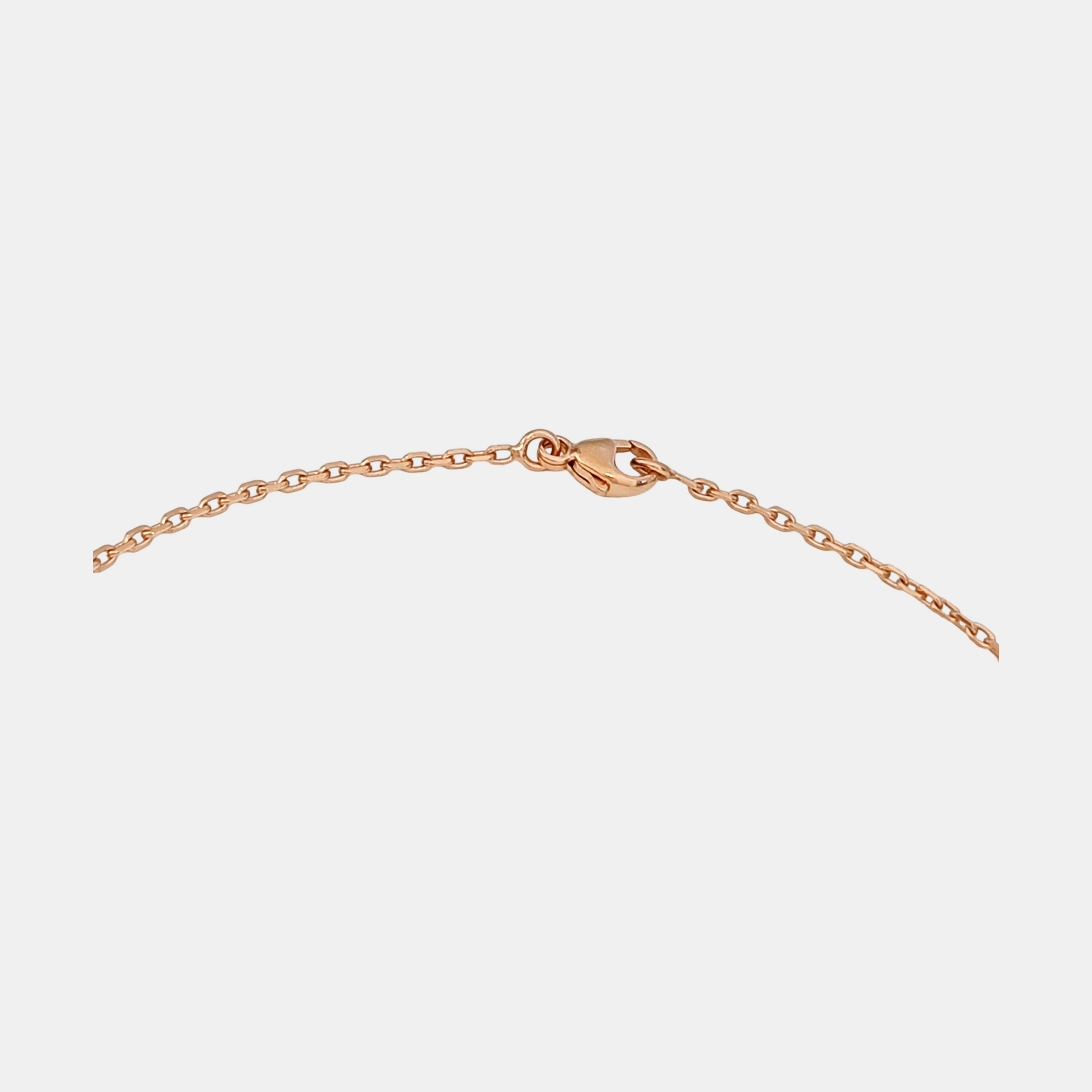 Pop H Metal Rose Gold Necklace