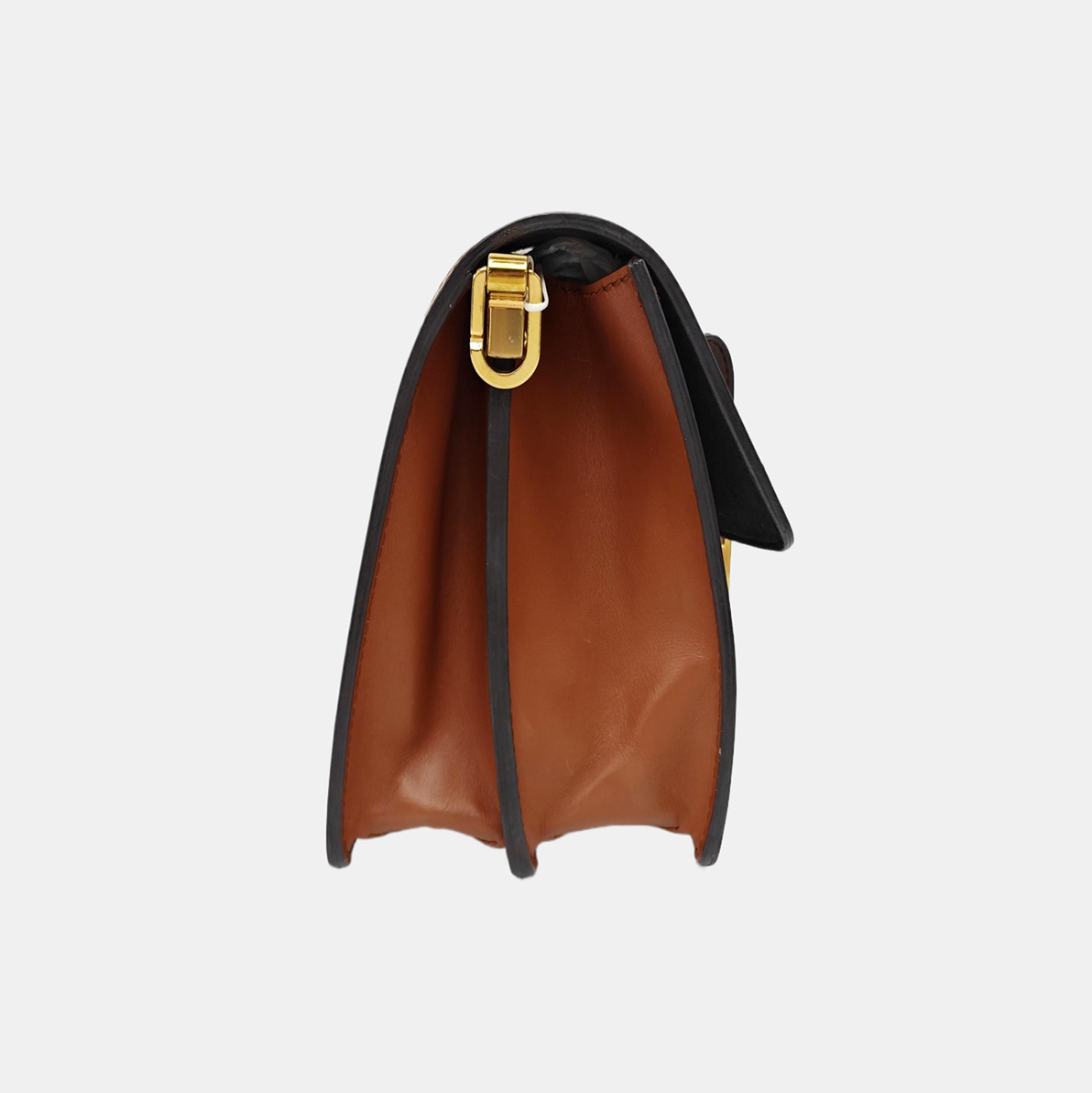 DAUPHINE MM Monogram Coated Canvas Brown