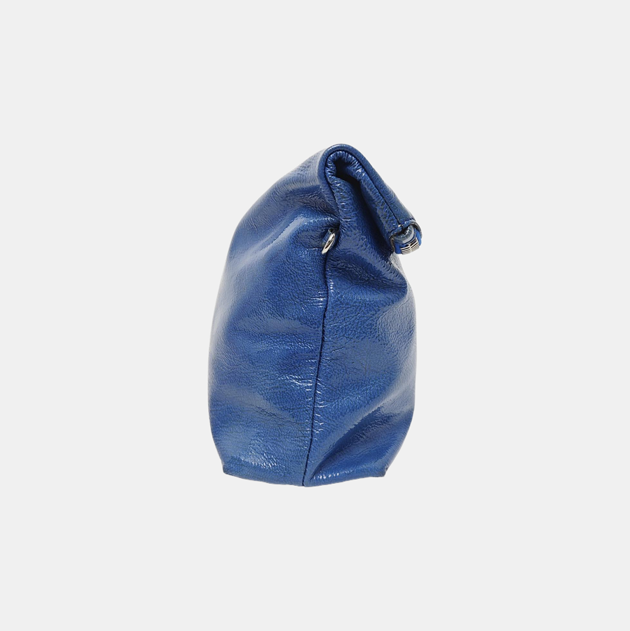 Calfskin Shoulder Bag Blue
