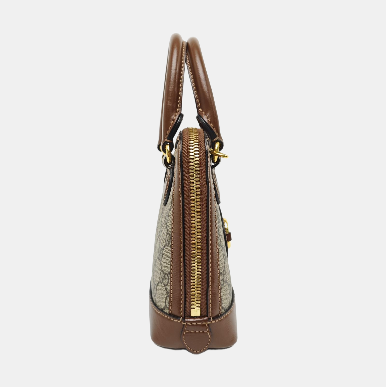 Horsebit 1955 Mini Coated Canvas Beige