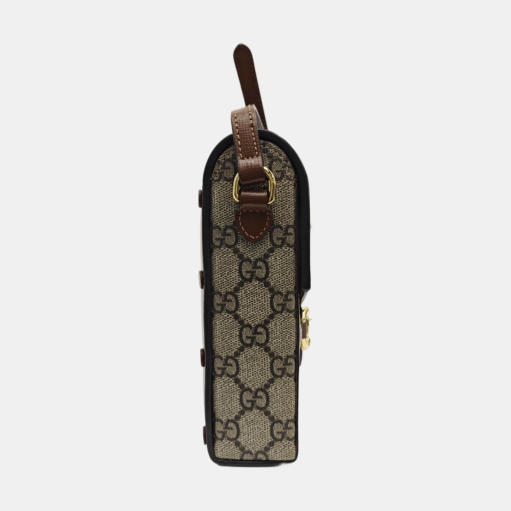 Horsebit 1955 Mini Coated Canvas Beige
