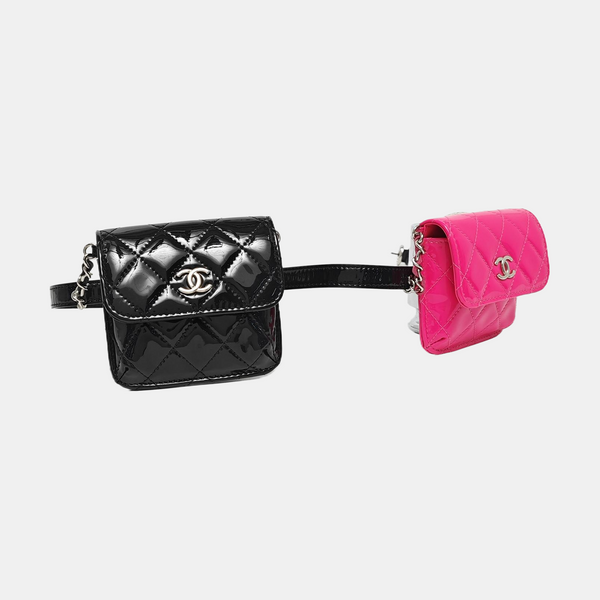 Quilted Patent Leather Multicolor