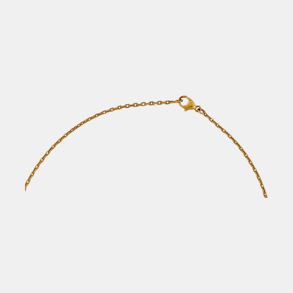 Pop H Metal Gold Necklace