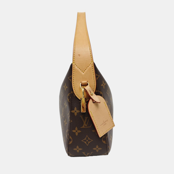 SLOUCHY PM Monogram Coated Canvas Brown