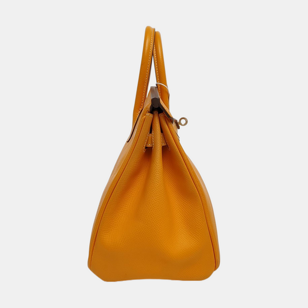 Birkin 25 Epsom Yellow