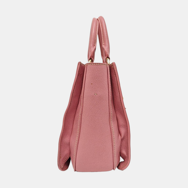 Calfskin Shoulder Bag Pink