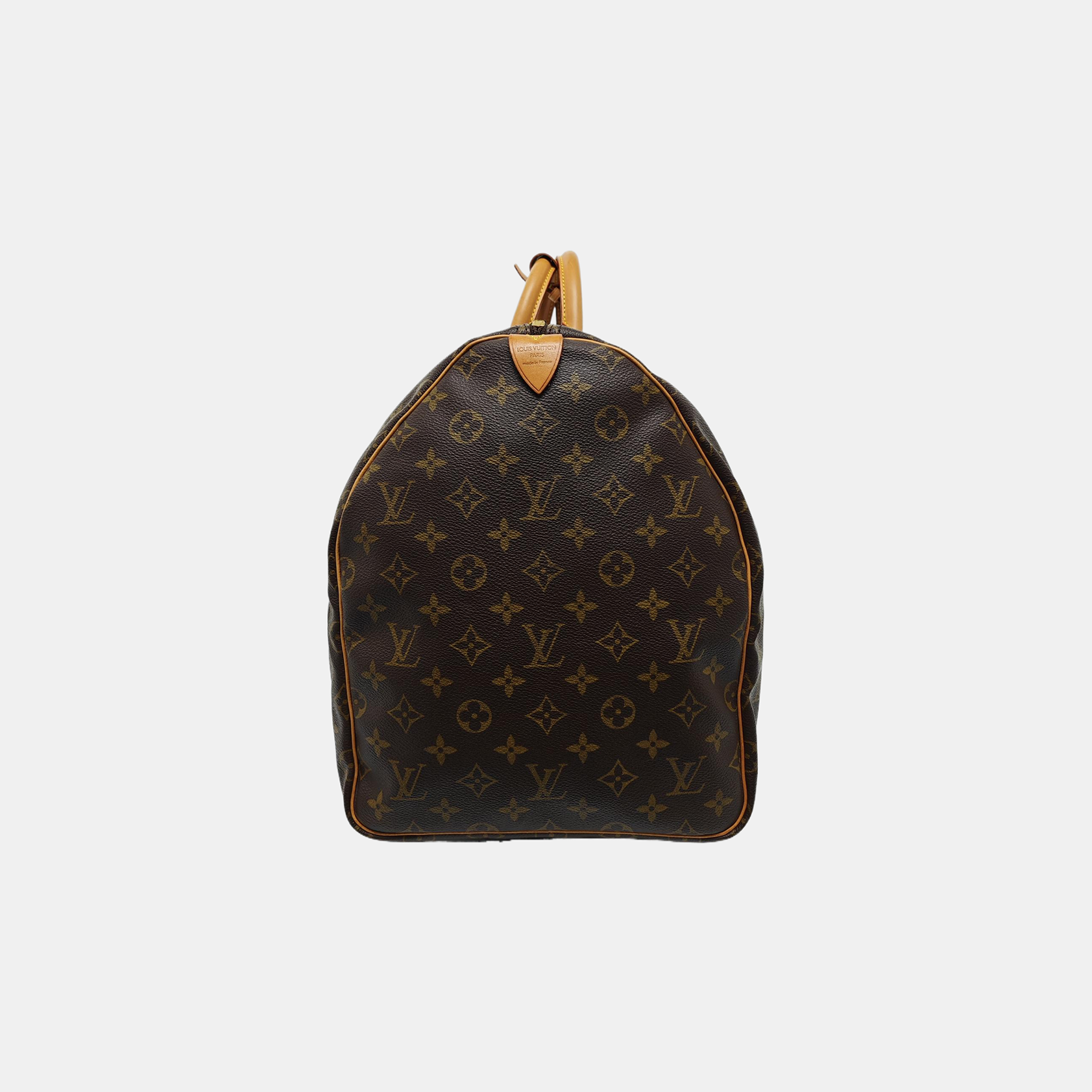 SAC SOUPLE 55 Monogram Coated Canvas Brown