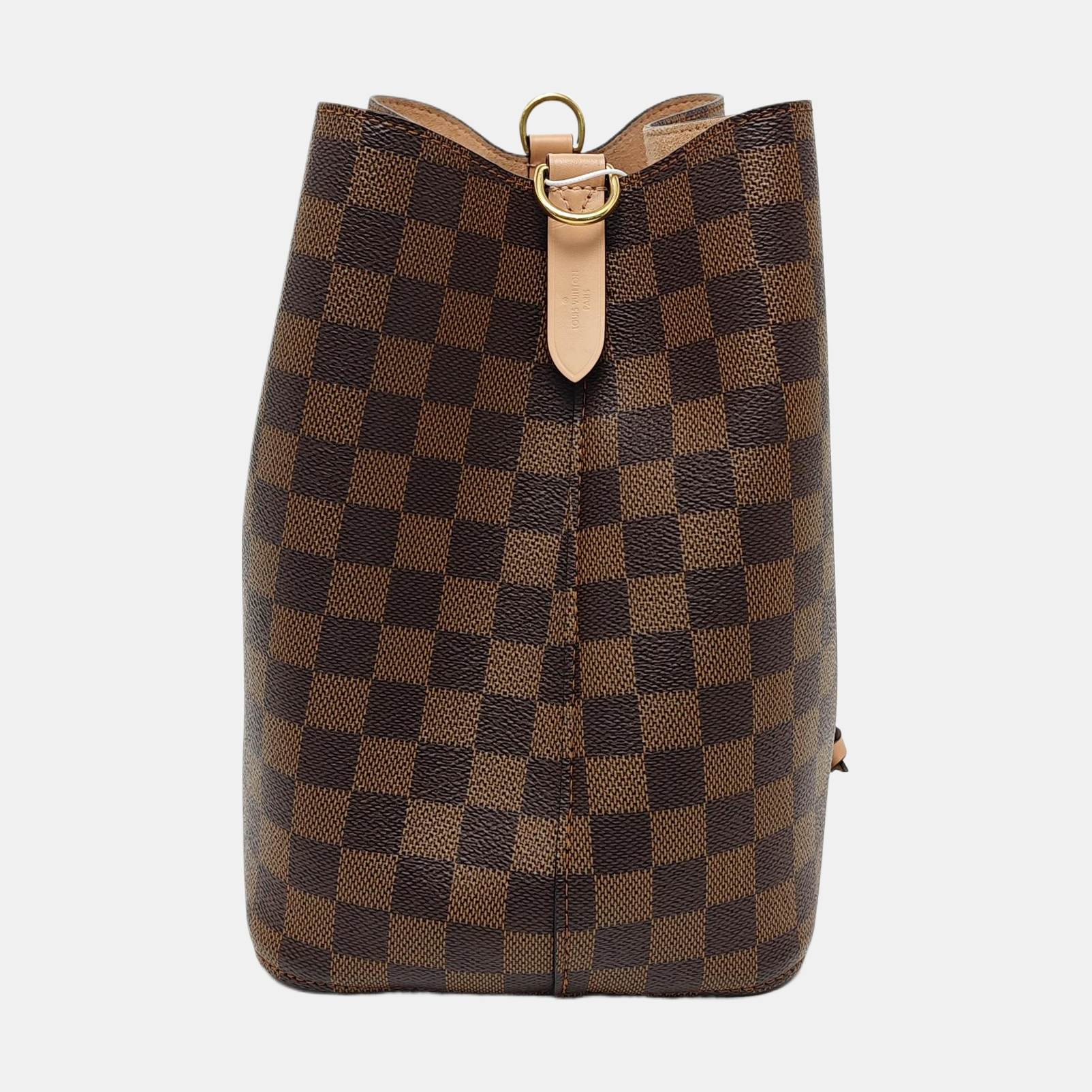 NÉONOÉ MM Damier Ebene Coated Canvas Brown