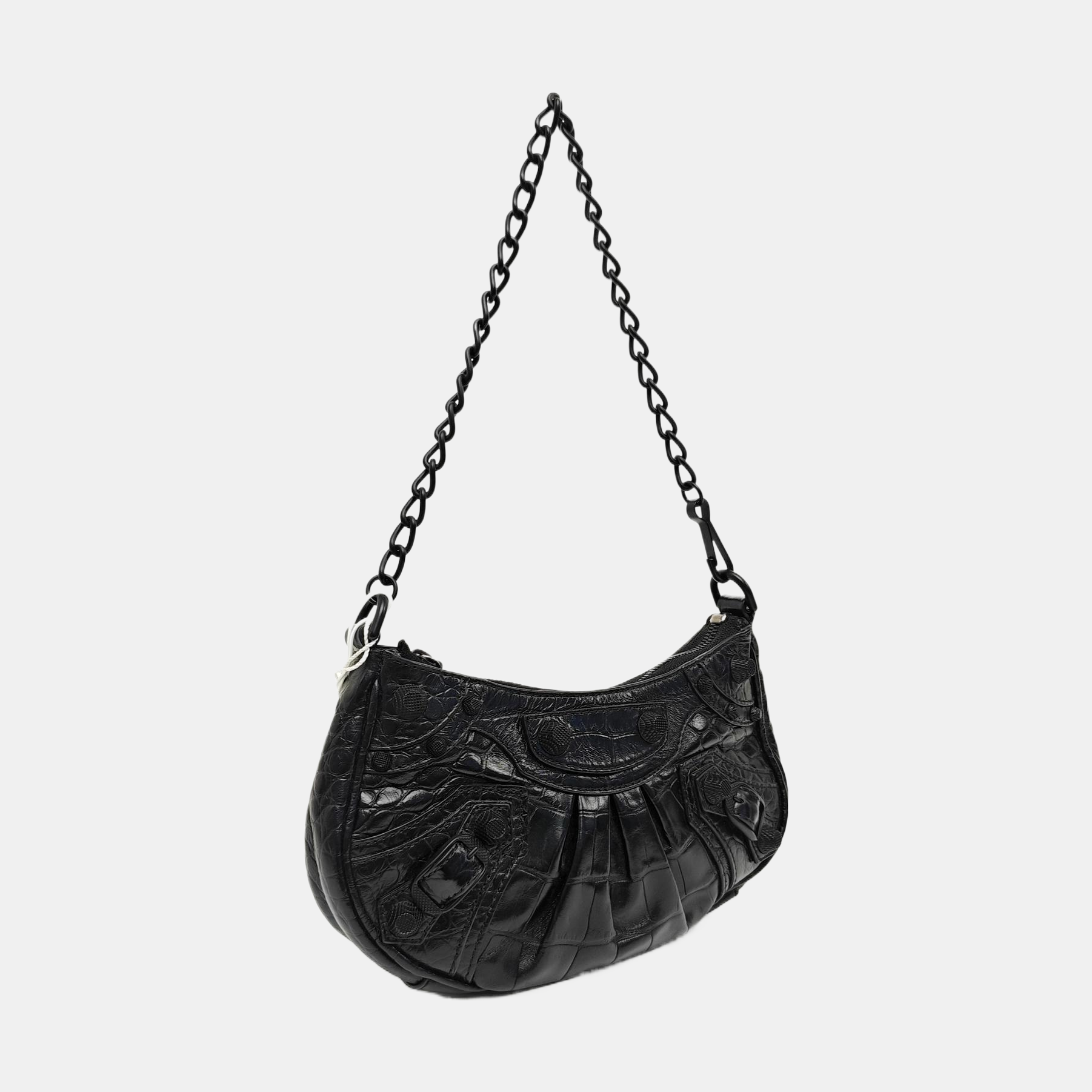 Le Cagole Mini Calfskin Black