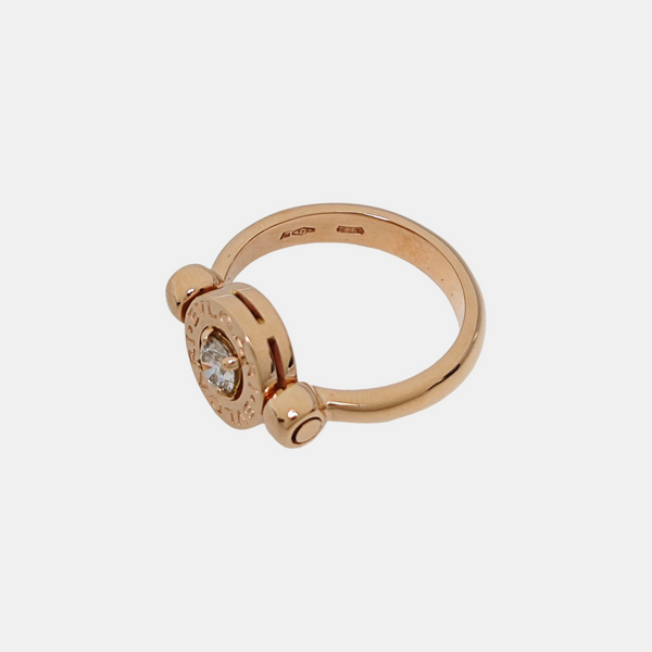 Anillo BVLGARI BVLGARI de oro rosa de 18k EU 50