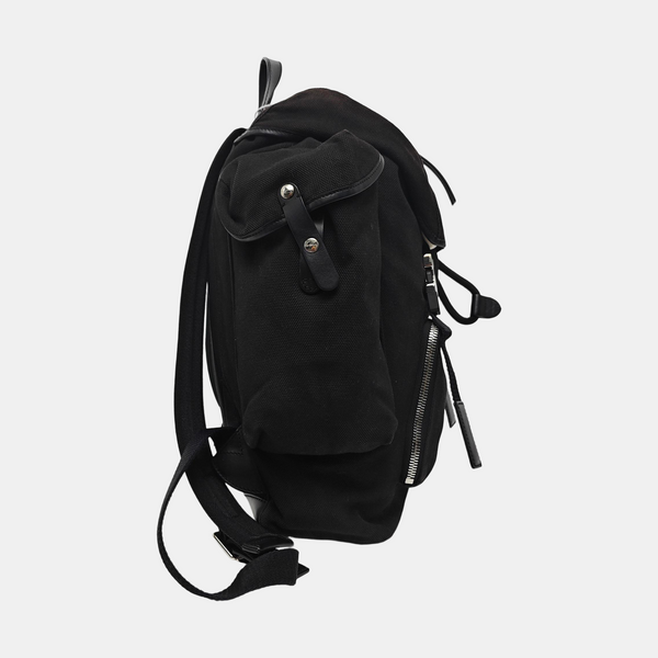 The Rucksack Canvas Black