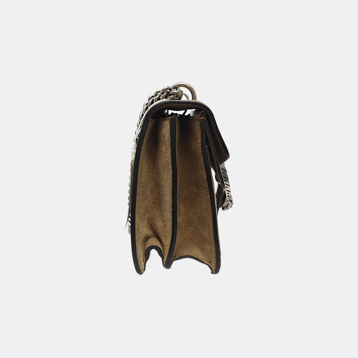 Authenticated pre-owned  Dionysus Small Suede Brown - Shoulder Bag at Looply