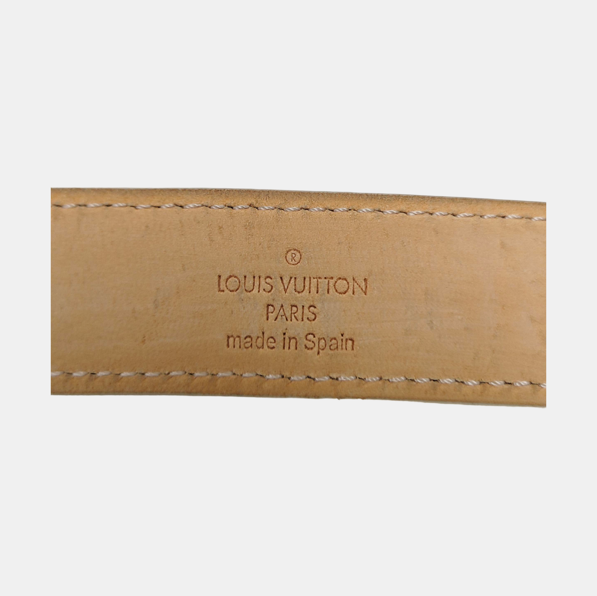 Coated Canvas Belt White