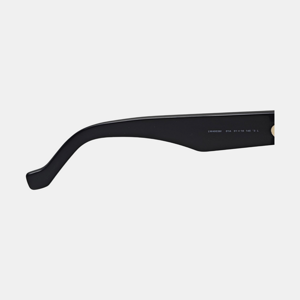 Black Synthetic Sunglasses