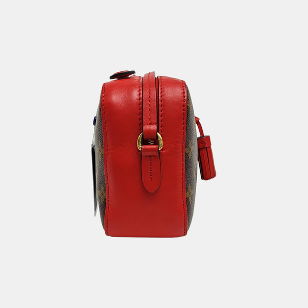 SAINTONGE Monogram Coated Canvas Brown