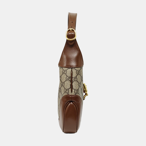 Jackie 1961 Small Monogram Coated Canvas Beige