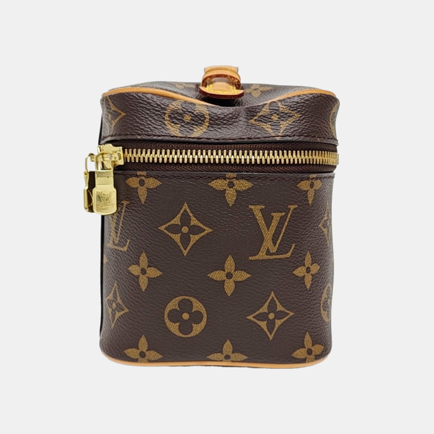 NICE Mini Monogram Coated Canvas Brown